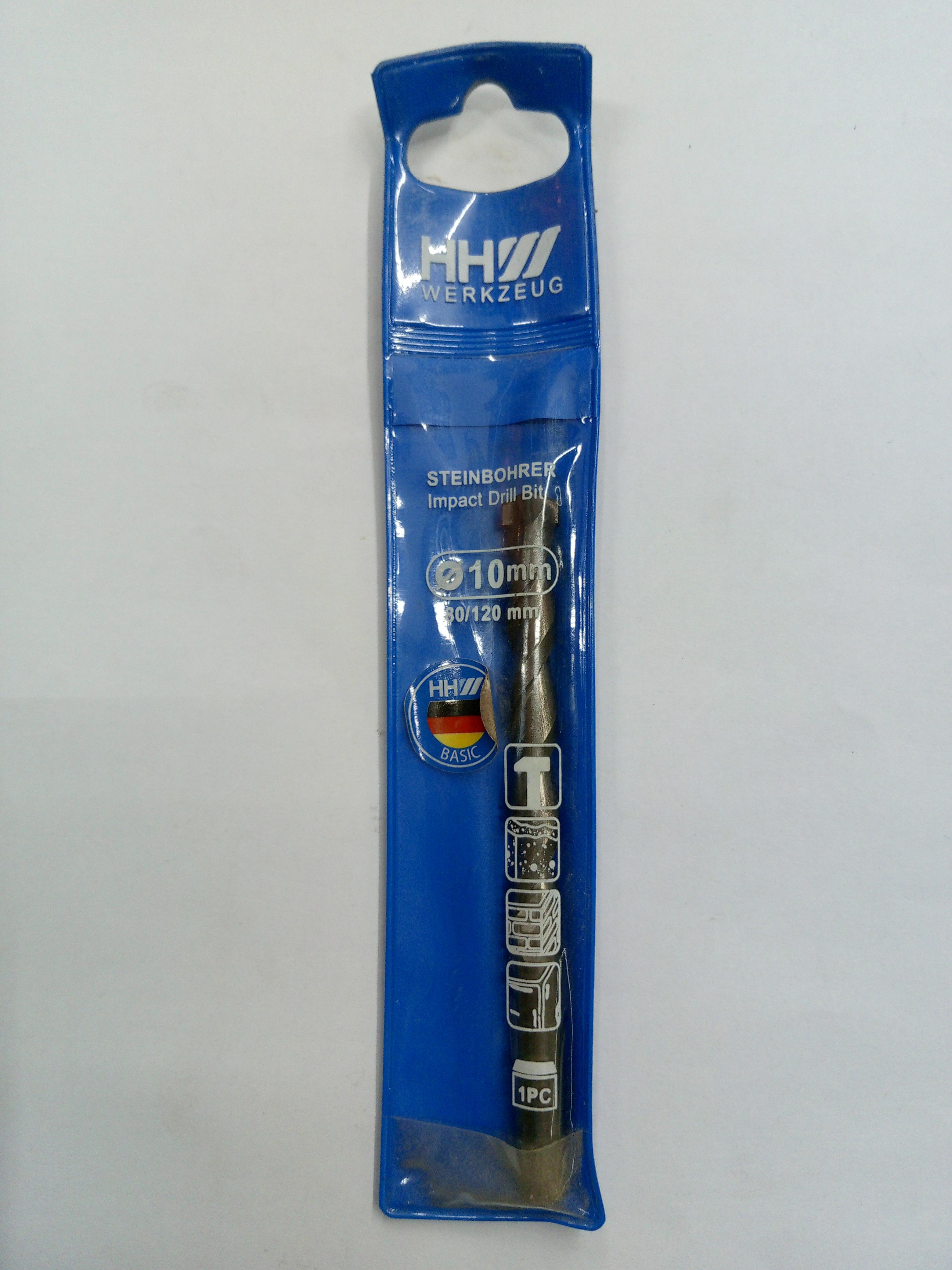 HHW ดอกสว่านเจาะปูน 10.0x120มม แบรนด์ HHW - ฮาร์ดแวร์ ราคา 49 บาท