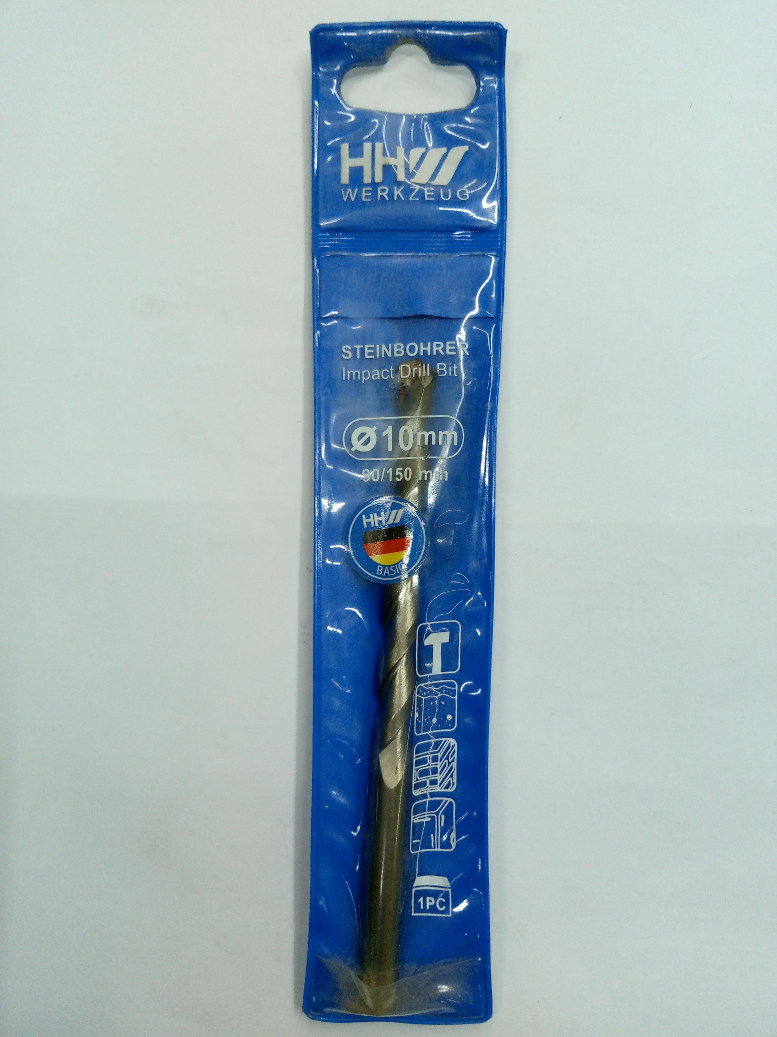 HHW ดอกสว่านเจาะปูน 10.0x150มม แบรนด์ HHW - ฮาร์ดแวร์ ราคา 65 บาท