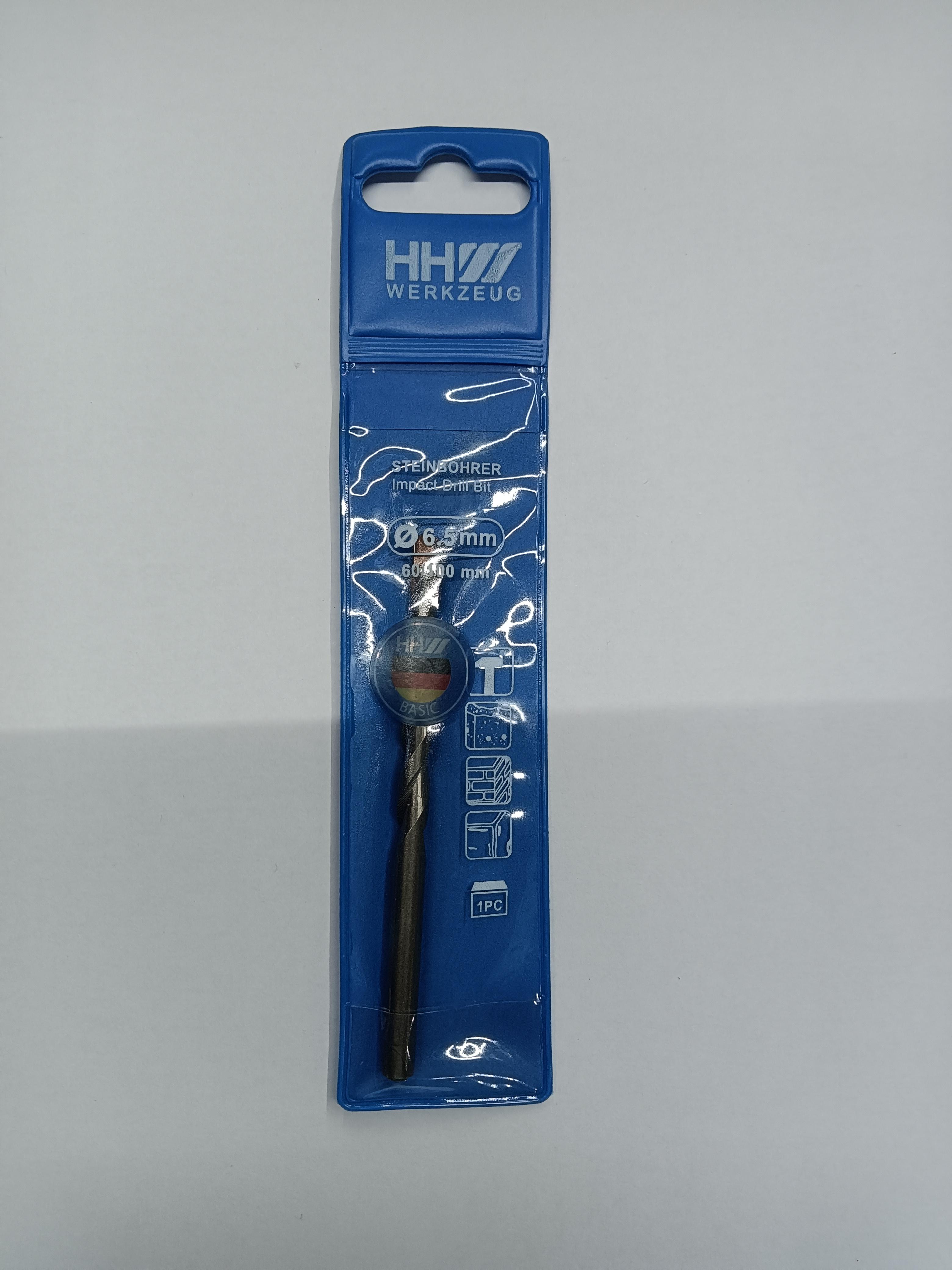HHW ดอกสว่านเจาะปูน 6.5x100มม แบรนด์ HHW - ฮาร์ดแวร์ ราคา 29 บาท