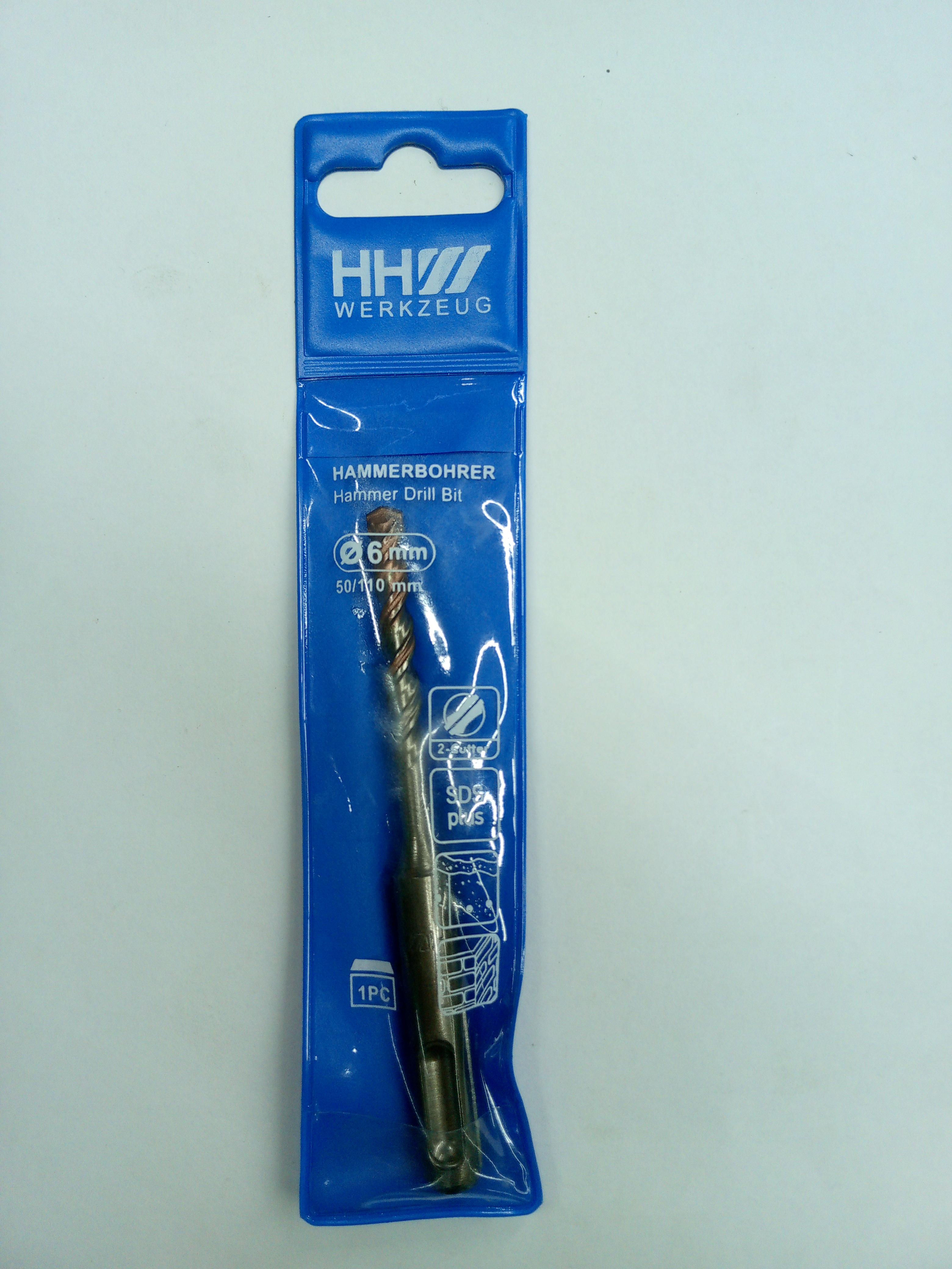 HHW ดอกสว่านโรตารี่  4 - คัตเตอร์ 8.0x160มม แบรนด์ HHW - ฮาร์ดแวร์ ราคา 68 บาท