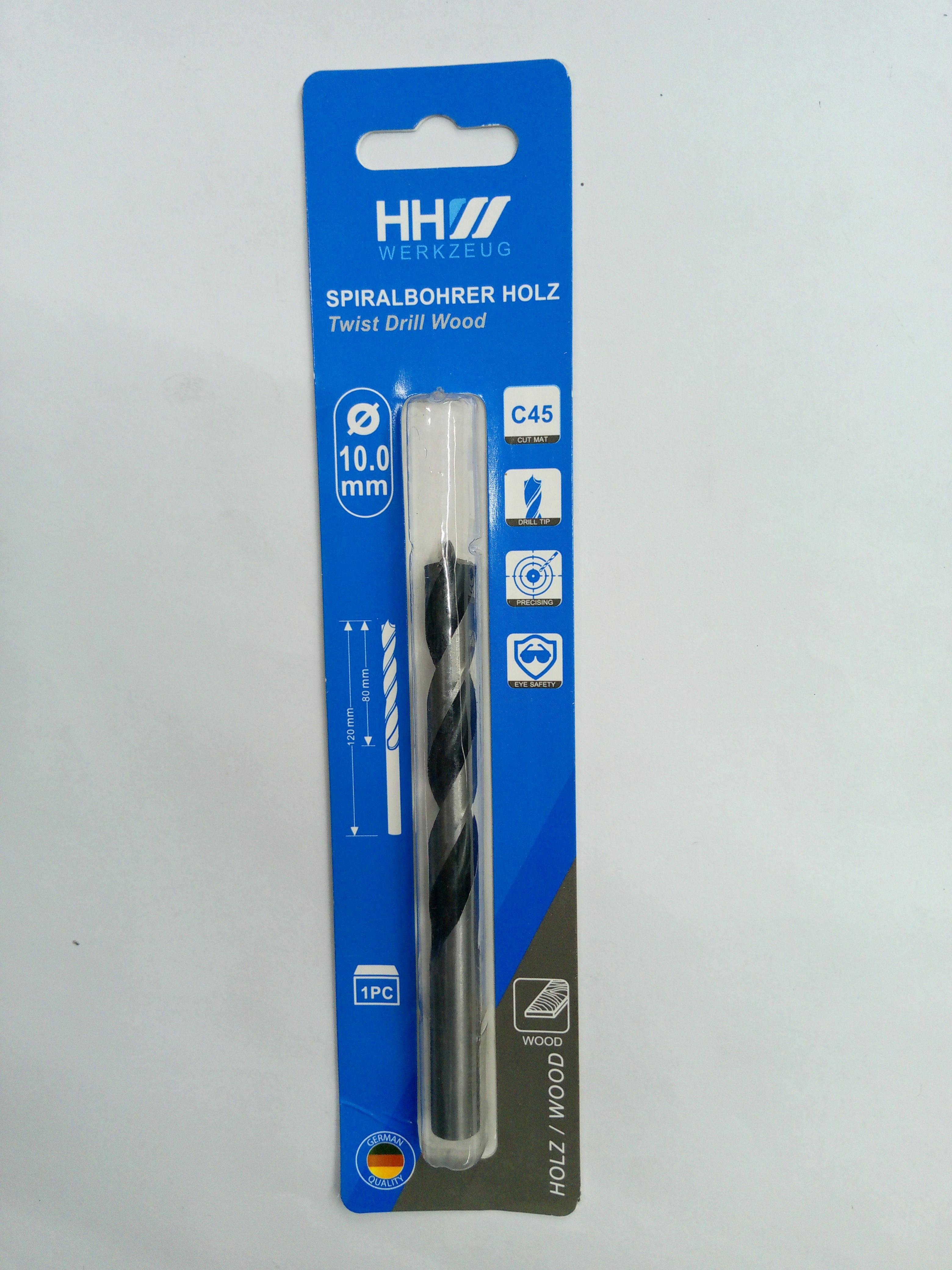 HHW ดอกสว่านเจาะไม้ 10มม. แบรนด์ HHW - ฮาร์ดแวร์ ราคา 35 บาท