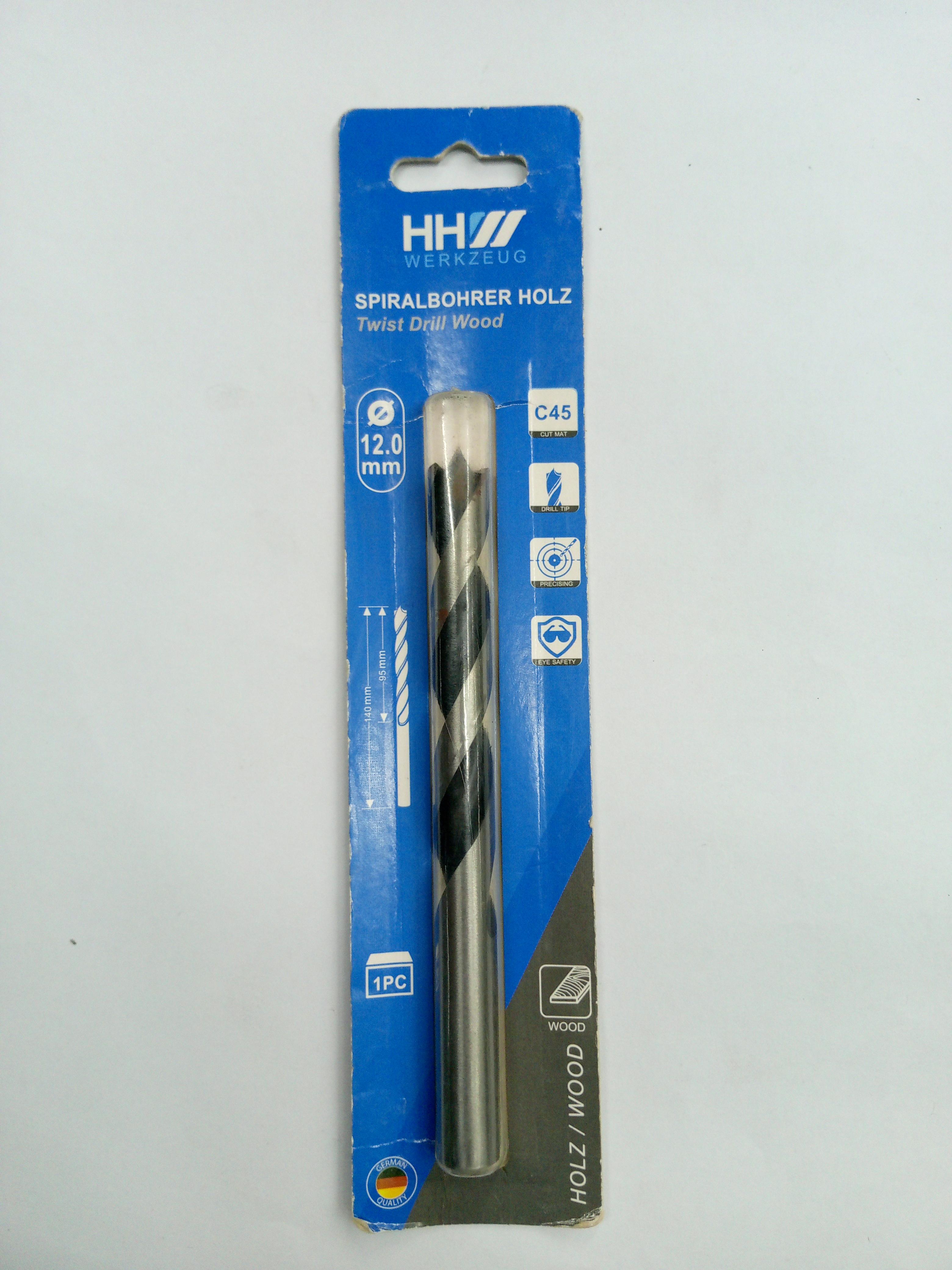 HHW ดอกสว่านเจาะไม้ 12มม. แบรนด์ HHW - ฮาร์ดแวร์ ราคา 50 บาท