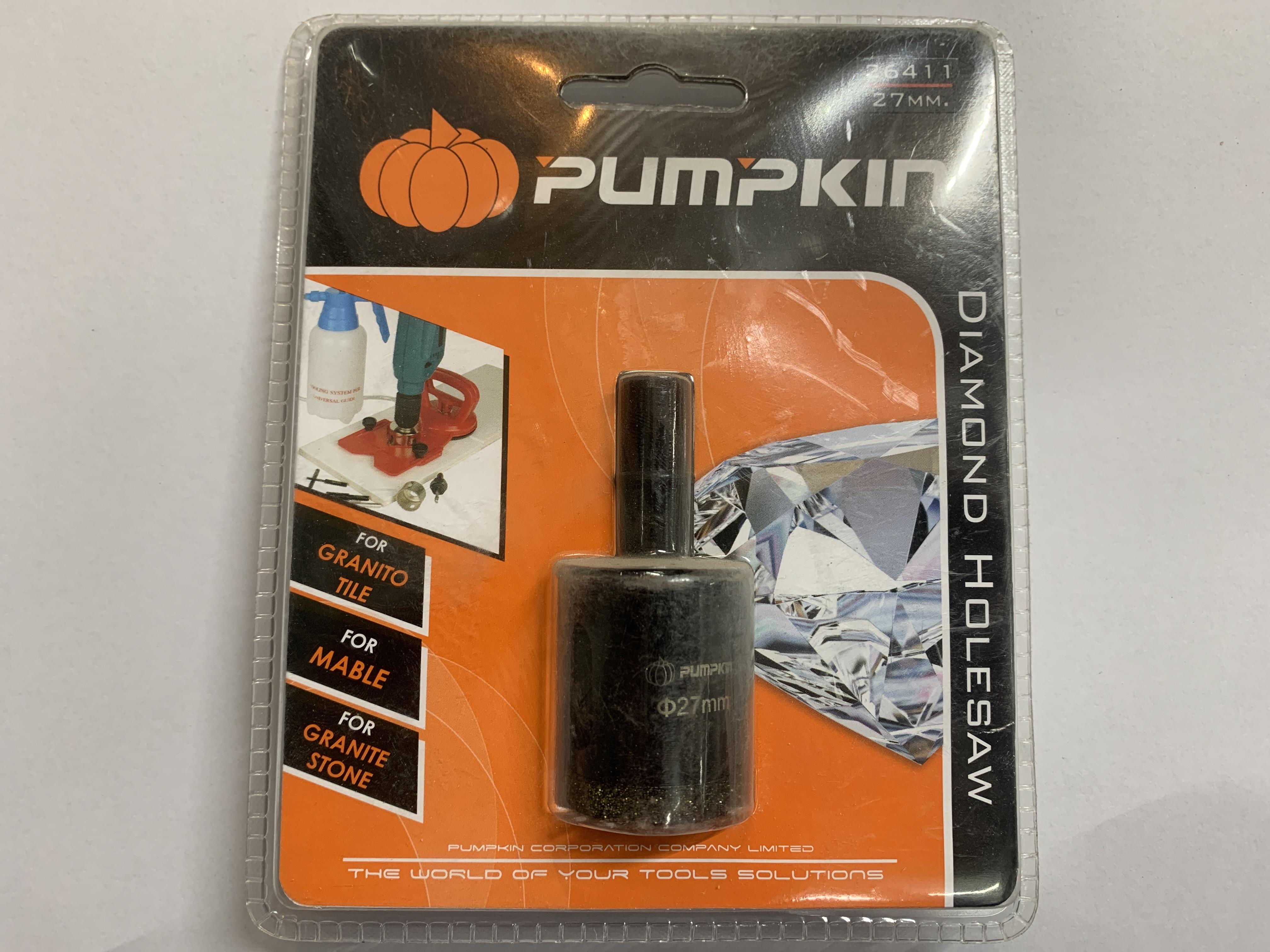 PUMPKIN ดอกโฮลซอเพชรเจาะแกรนนิตโต้ 27มม. แบรนด์ PUMPKIN - ฮาร์ดแวร์ ราคา 319 บาท
