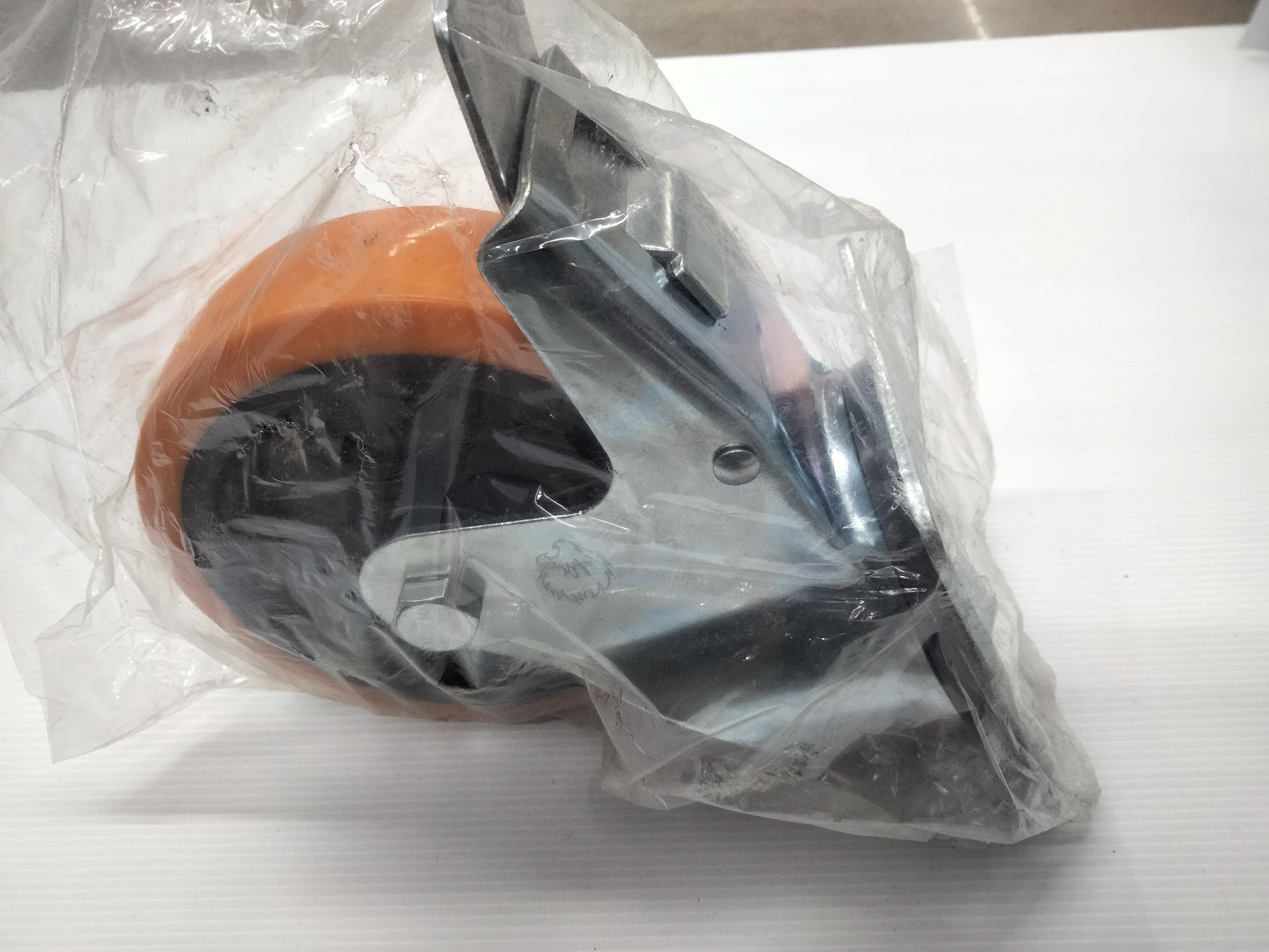 LEON ล้อโพลียูริเทน JL2306 แป้นหมุนมีเบรค 6 สีส้ม แบรนด์ TAKARA - ฮาร์ดแวร์ ราคา 440 บาท