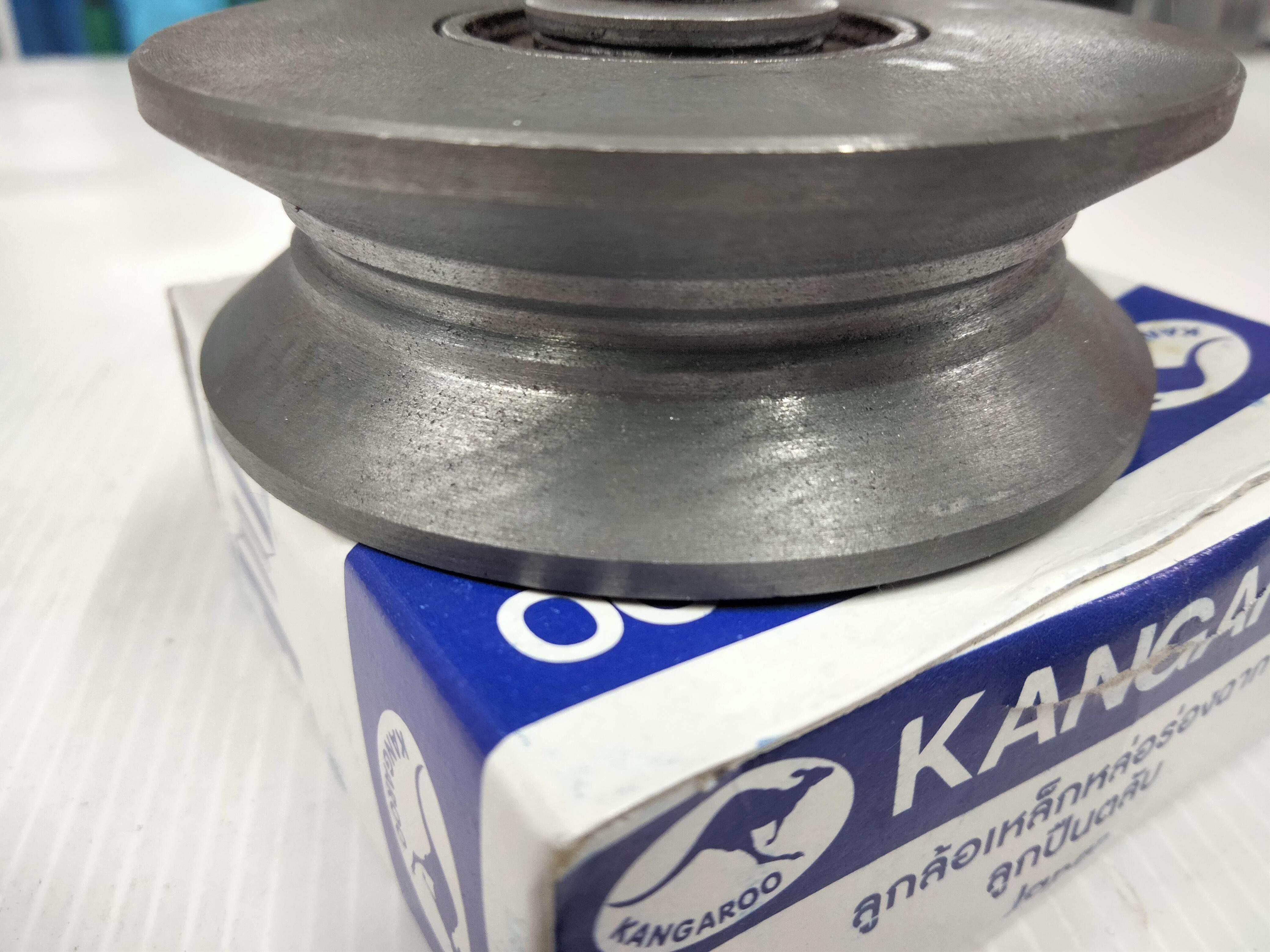 KANGAROO ล้อฉากเหล็กหล่อ ร่อง V 3นิ้ว*1 - ภาพที่ 3