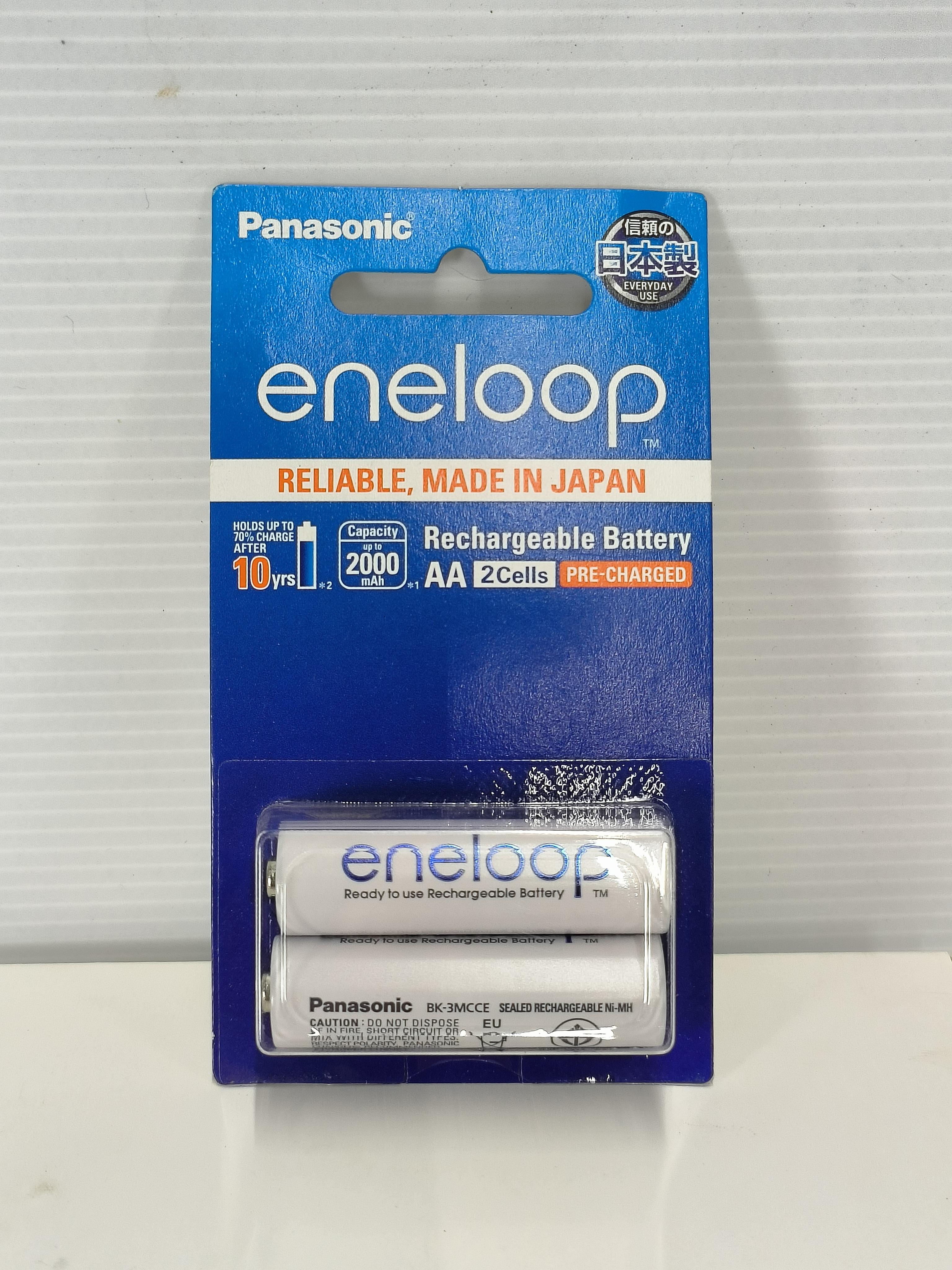 Panasonic ถ่านชาร์จeneloop BK-3MCCE/2NT AA 2ก้อน (6/กล่อง) แบรนด์ ขอนแก่น ธีระเทรดดิ้ง - ฮาร์ดแวร์ ราคา 320 บาท