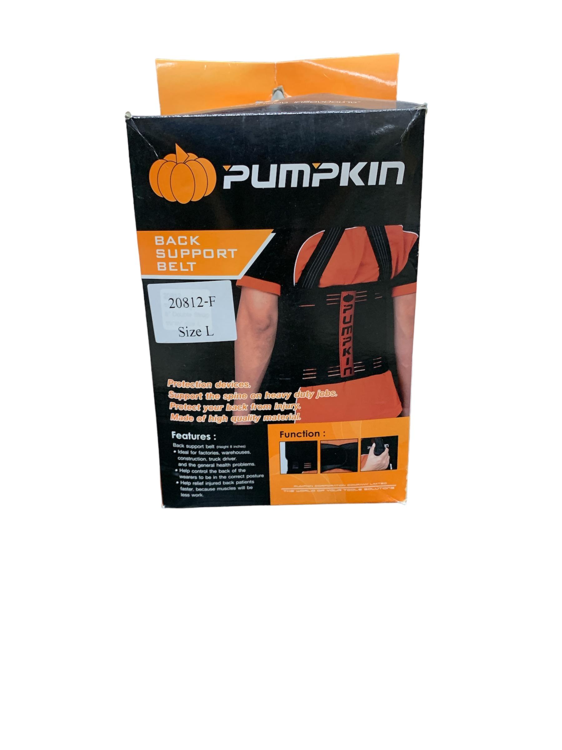PUMPKIN เข็มขัดพยุงหลังสายคู่ 20812 ขนาดL แบรนด์ PUMPKIN - ฮาร์ดแวร์ ราคา 520 บาท