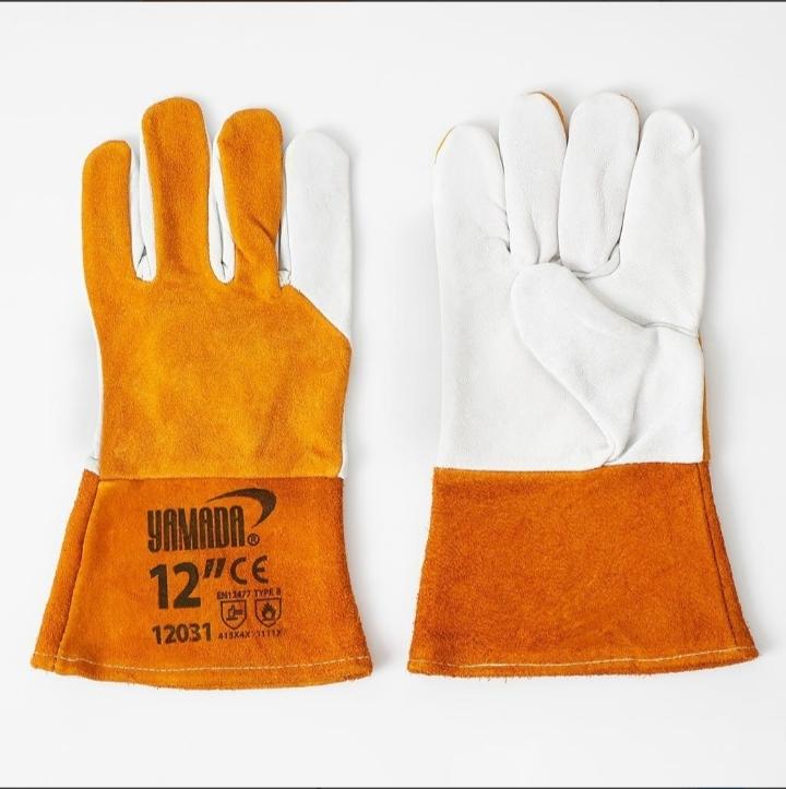 YAMADA ถุงมือหนังเชื่อมอาร์กอน รุ่น 12031 12นิ้ว แบรนด์ YAMADA - ฮาร์ดแวร์ ราคา 250 บาท