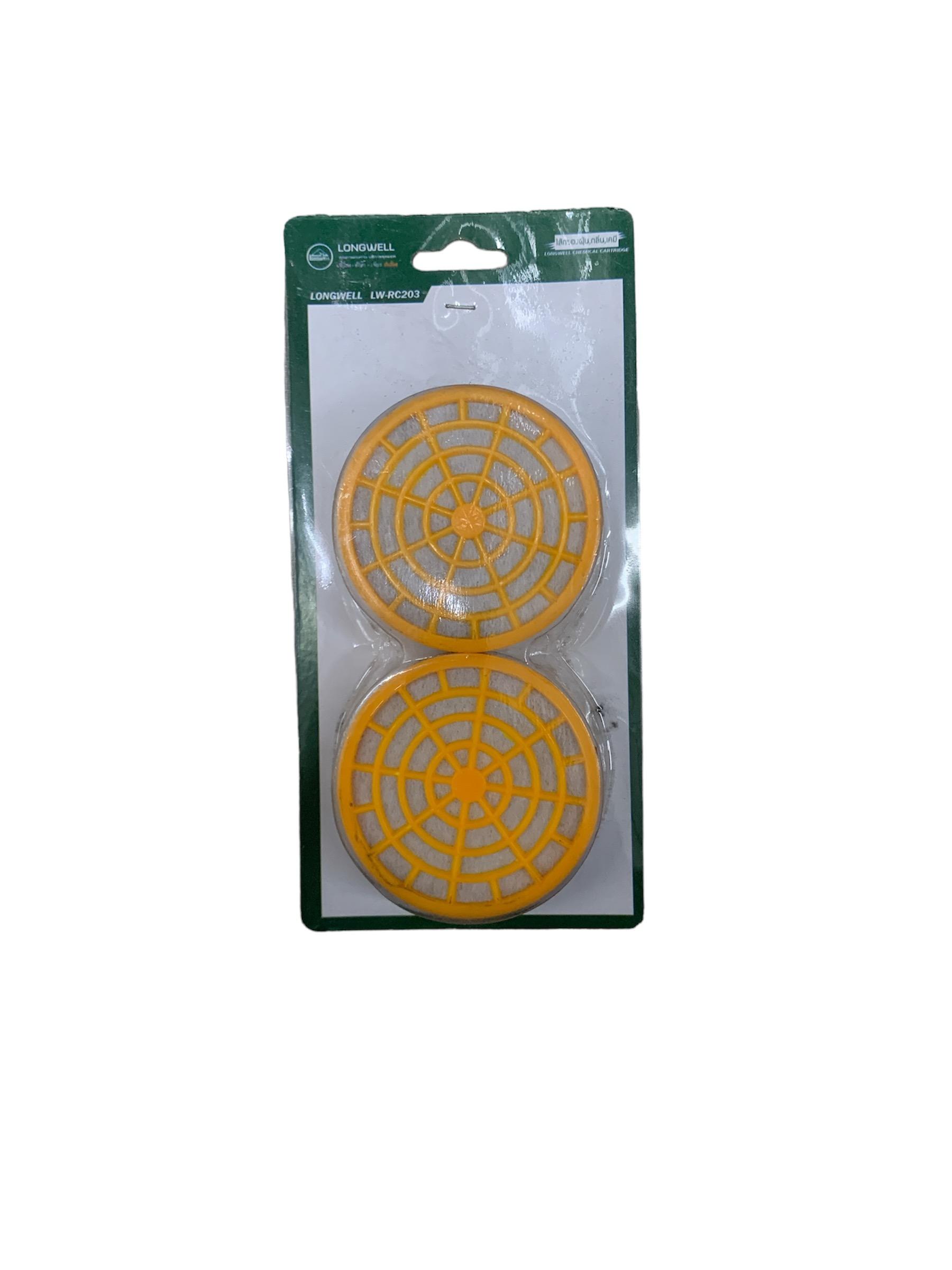 LONGWELL ไส้กรองฝุ่น,กลิ่น,เคมี LW-RC203 แพ็คละ 2 ชิ้น (100คู่/Ctn) แบรนด์ LONGWELL - ฮาร์ดแวร์ ราคา 59 บาท