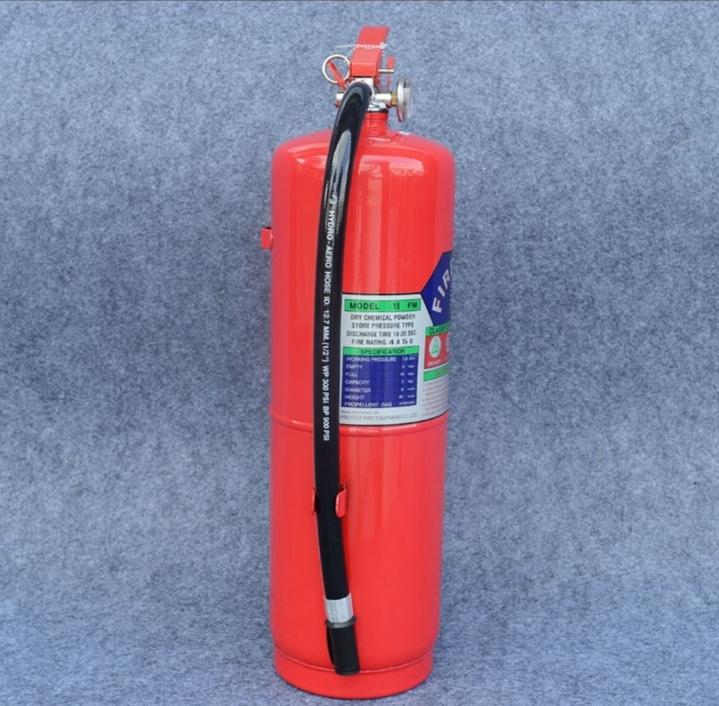 ถังดับเพลิง ผงเคมีแห้ง 15 ปอนด์ สีแดง FIRE-MAX - ภาพที่ 4