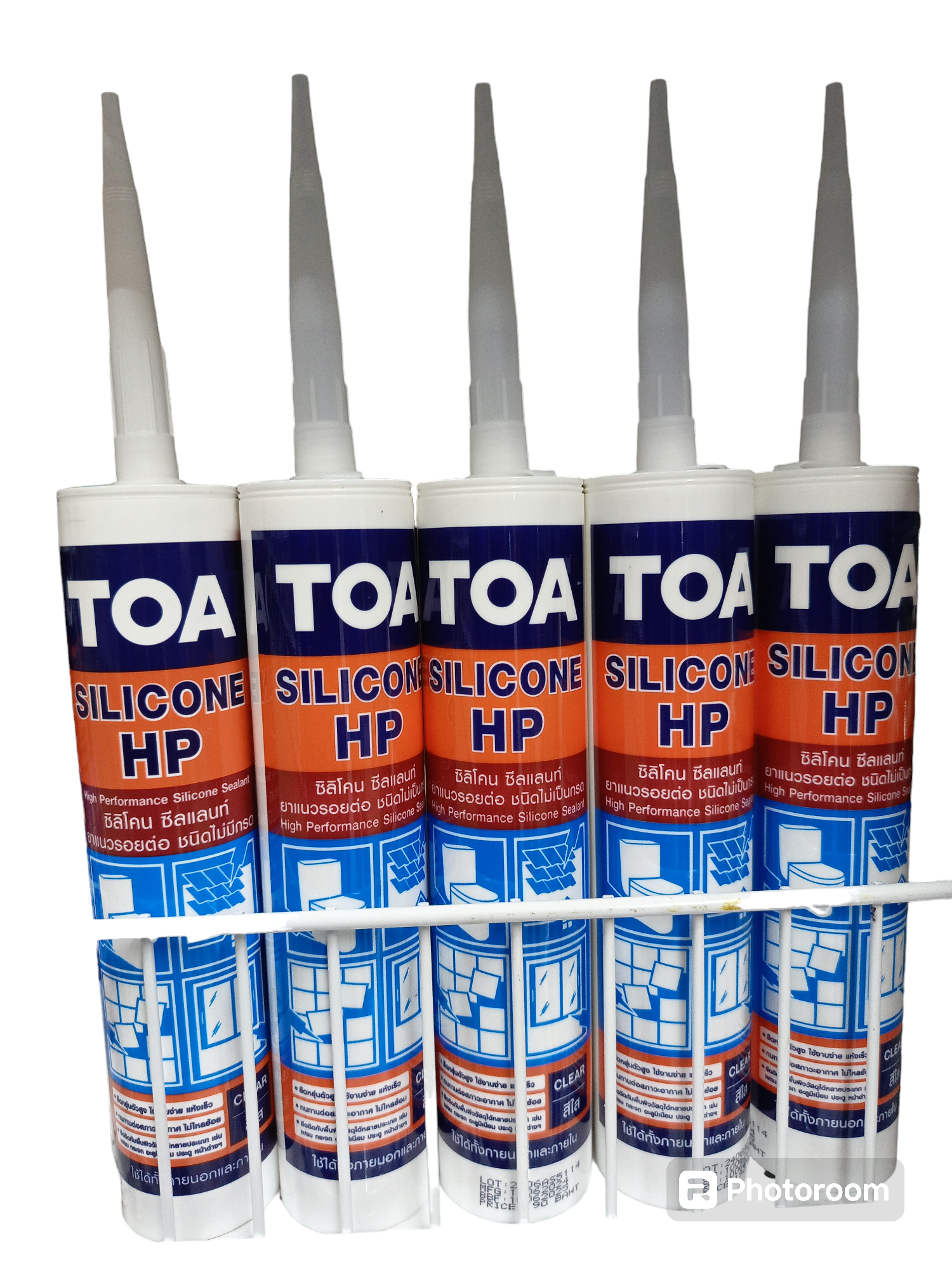 TOA ซิลิโคน ชีลแลนท์ (ชนิดไม่กรด) สีใส 12/ลัง แบรนด์ TOA Paint - ฮาร์ดแวร์ ราคา 135 บาท