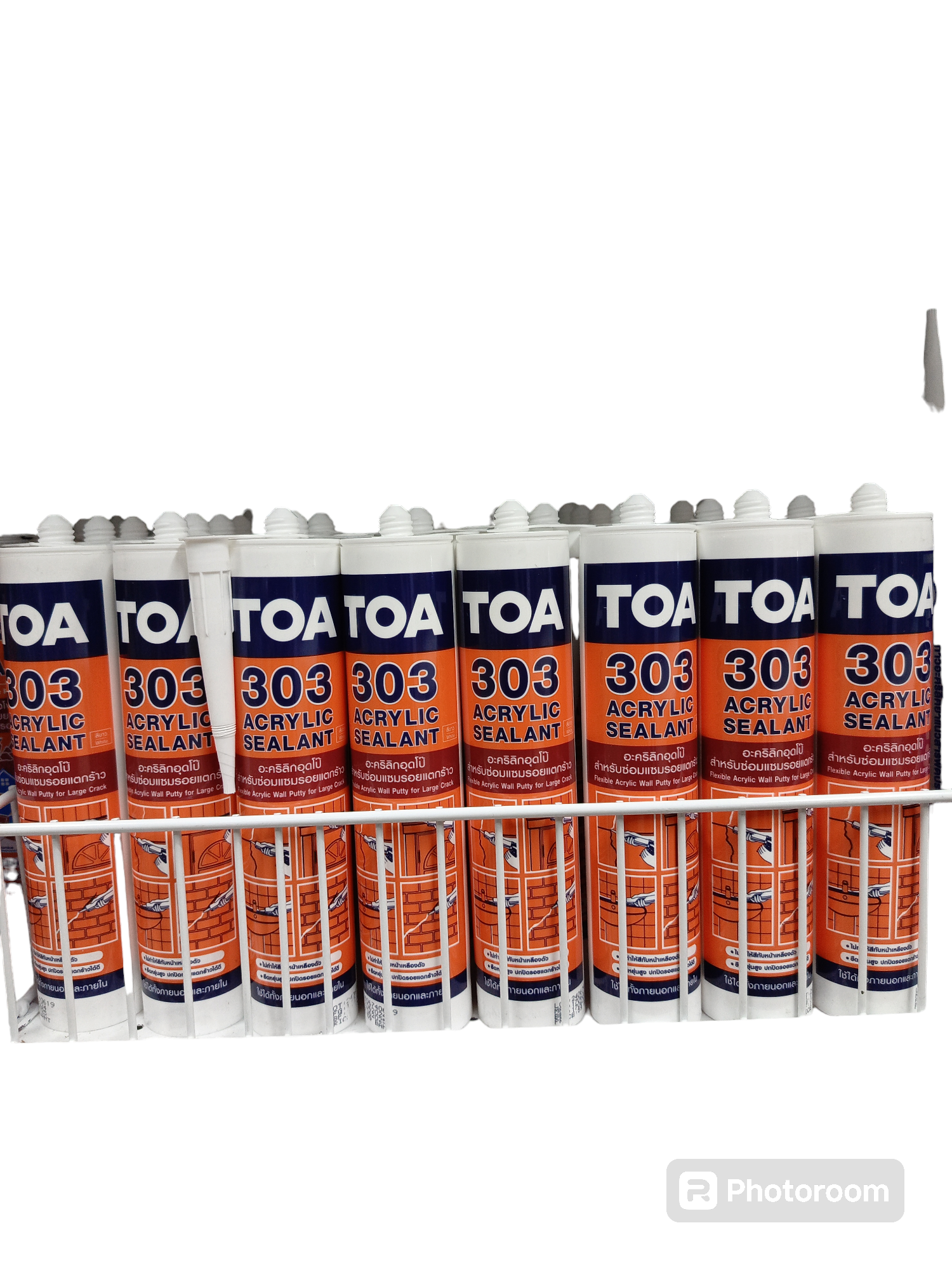 TOA อะคริลิก ชีลแลนท์ 303 280มล. ขาว (24/ลัง) แบรนด์ TOA Paint - ฮาร์ดแวร์ ราคา 45 บาท