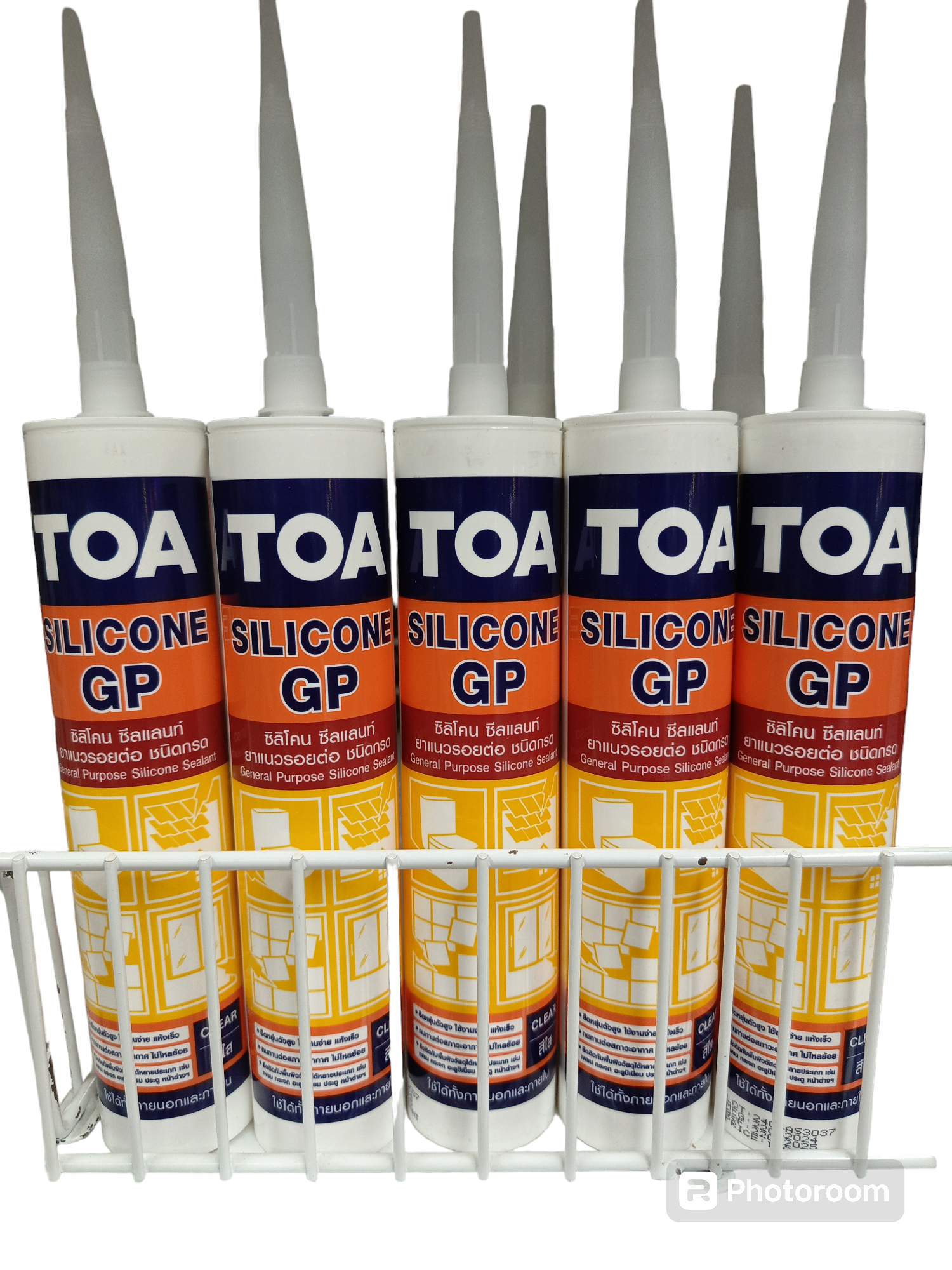 TOA ซิลิโคนซีลแลนท์(ชนิดกรด) สีขาว 12/ลัง แบรนด์ TOA Paint - ฮาร์ดแวร์ ราคา 99 บาท