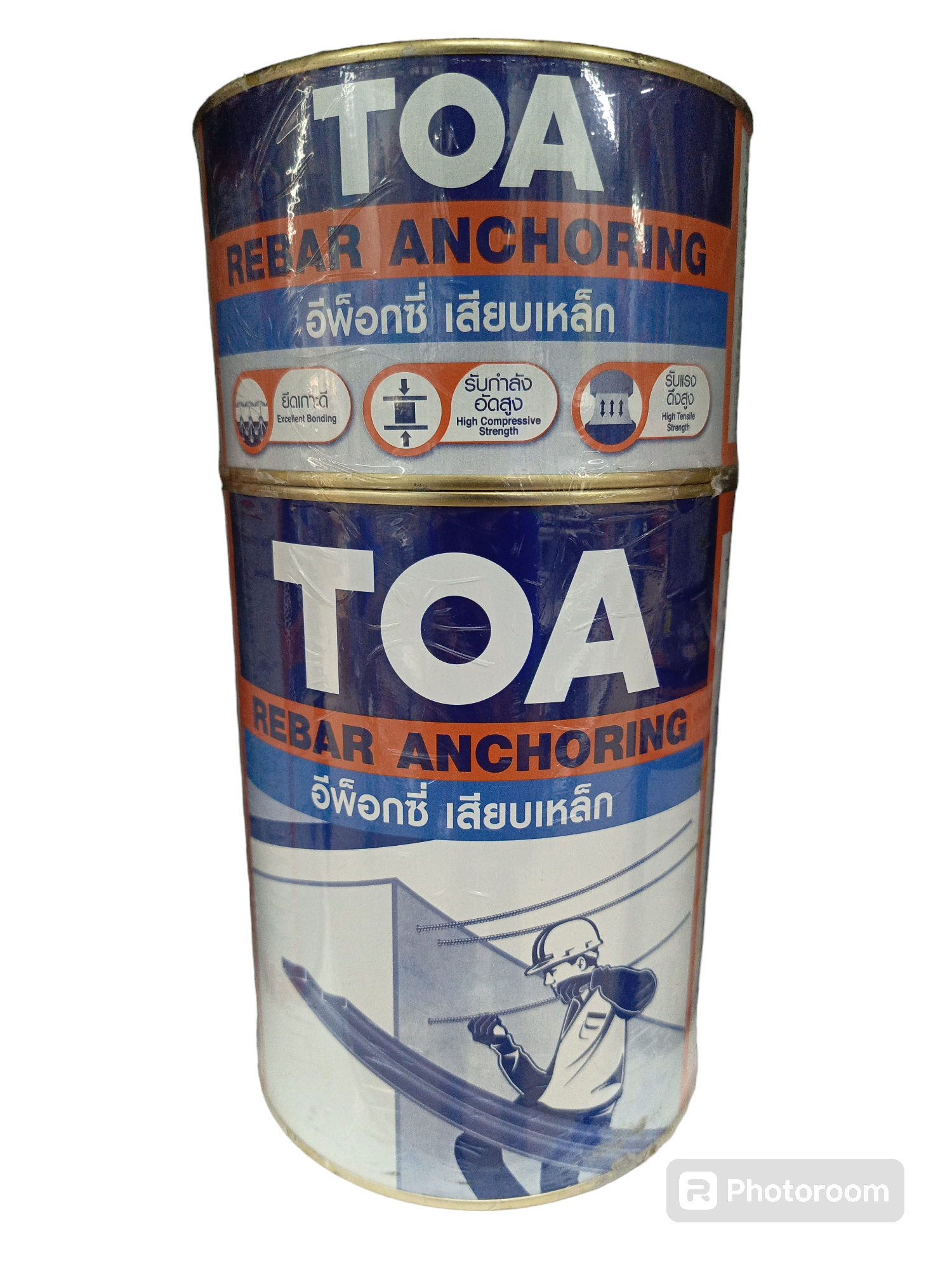 TOA อีพ็อกซี่ เสียบเหล็ก ขนาด 2กก. แบรนด์ TOA Paint - ฮาร์ดแวร์ ราคา 450 บาท