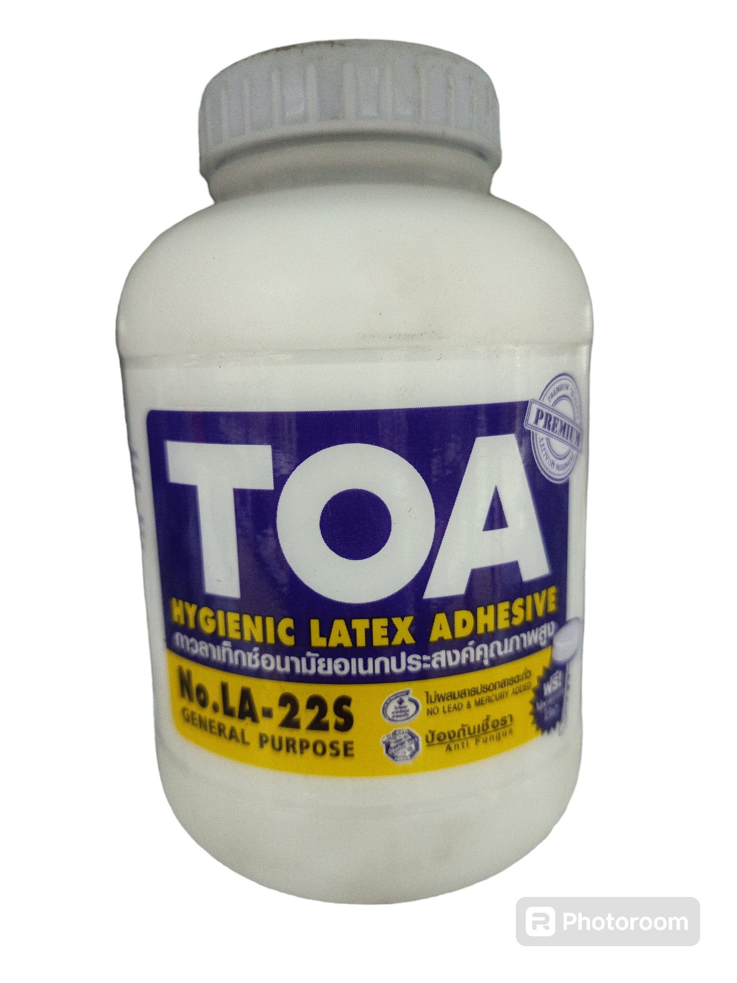 TOA กาวลาเท็กซ์ อเนกประสงค์ 22S 16ออนซ์ แบรนด์ TOA Paint - ฮาร์ดแวร์ ราคา 45 บาท