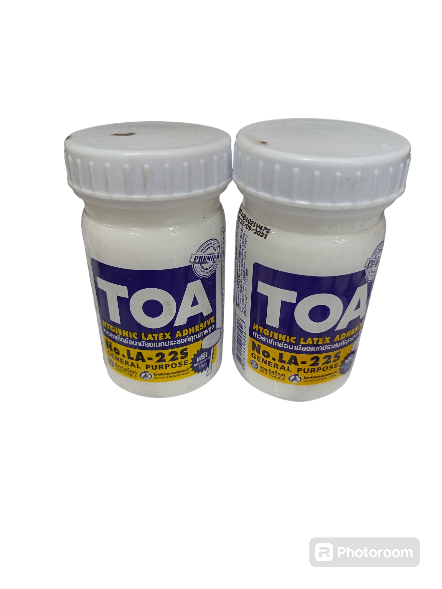 TOA กาวลาเท็กซ์ อเนกประสงค์ 22S 4ออนซ์ แบรนด์ TOA Paint - ฮาร์ดแวร์ ราคา 20 บาท