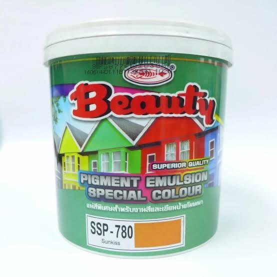 BEAUTY แม่สีน้ำอะครีลิค #780(Sunkiss) 3.6ลิตร แบรนด์ BEAUTY - ฮาร์ดแวร์ ราคา 269 บาท
