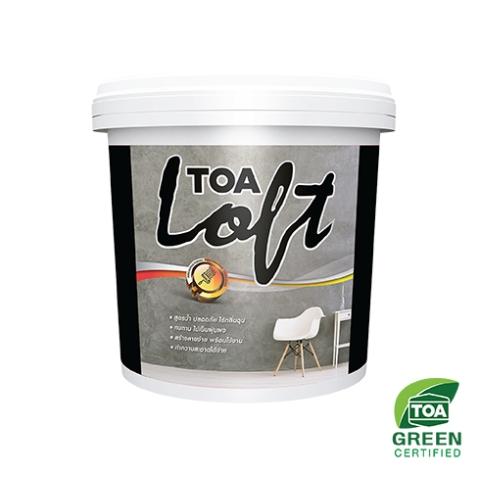 ** TOA ลอฟท์ ปูนฉาบขัดมันสำเร็จรูป ภายนอก #LOFT2 ชุด 10กก.
