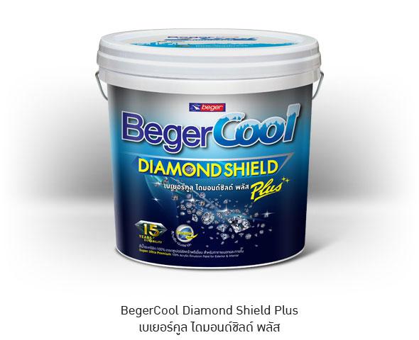 BEGER COOL ไดมอนด์ซิลด์ พลัส กึ่งเงา ภายนอก เบส C (2.5กล.) - ภาพที่ 3