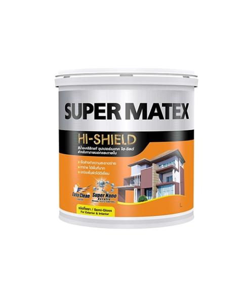 TOA สีน้ำภายนอกกึ่งเงา เบสD SUPER MATEX (2.5กล) - ภาพที่ 3