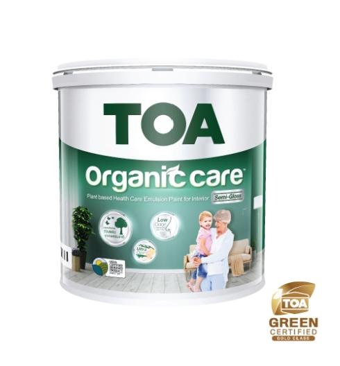 TOA สีน้ำภายในกึ่งเงา ออร์แกนิค แคร์ เบสC (2.5กล)