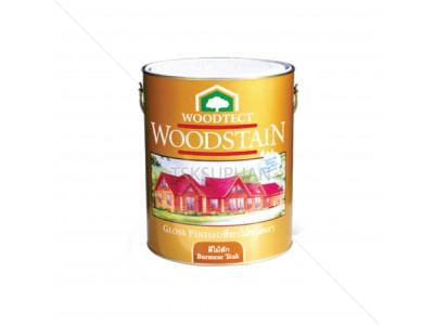 สีย้อมไม้ ชนิดเงา(3.785 lit) #WG-101(สีไม้สักเงา) WOODTECT แบรนด์ WOOD TECH - ฮาร์ดแวร์ ราคา 850 บาท