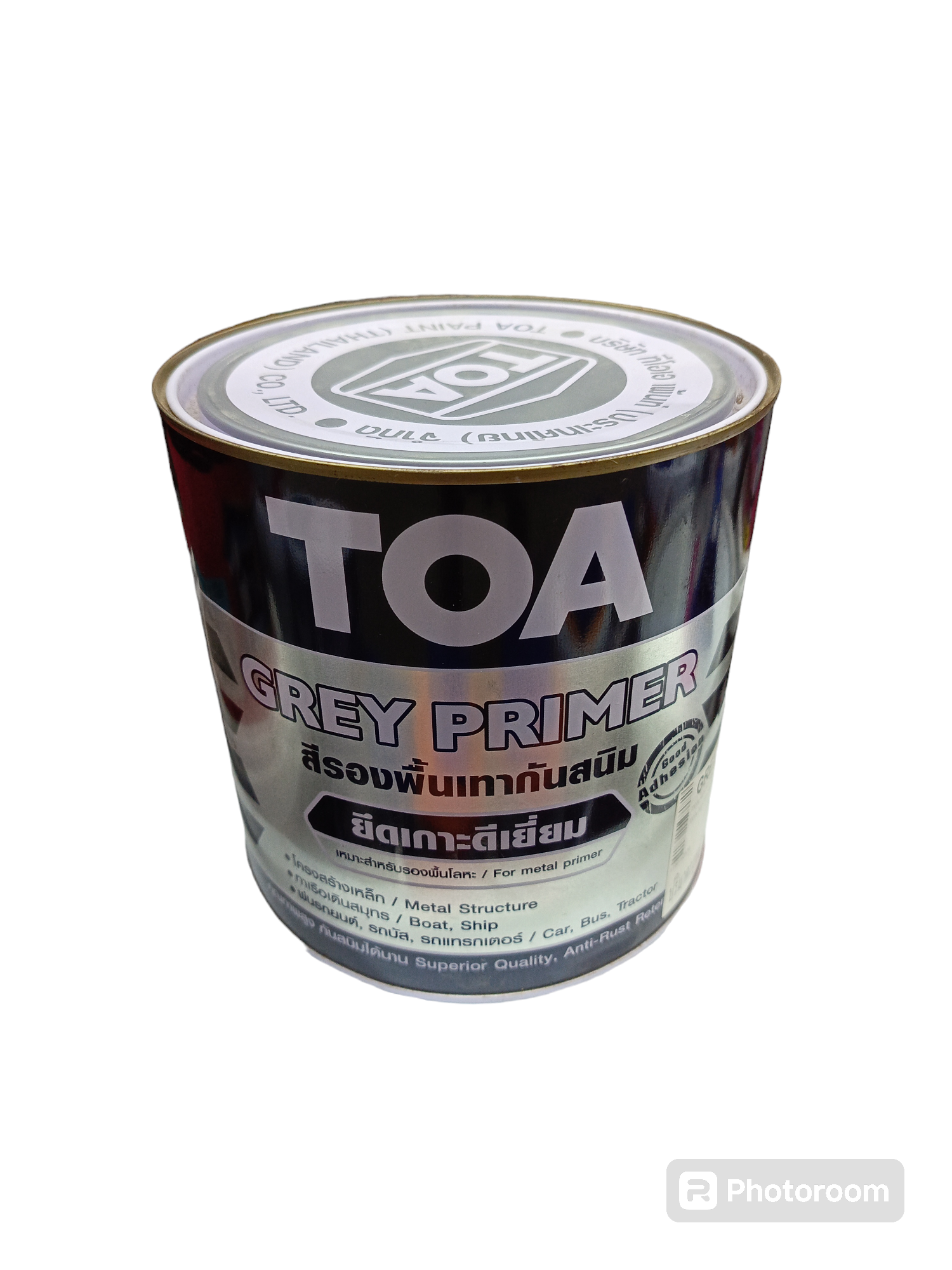 TOA สีรองพื้นกันสนิม เทา #GREY/G2010 GLIPTON 1 กล. แบรนด์ TOA Paint - ฮาร์ดแวร์ ราคา 519 บาท