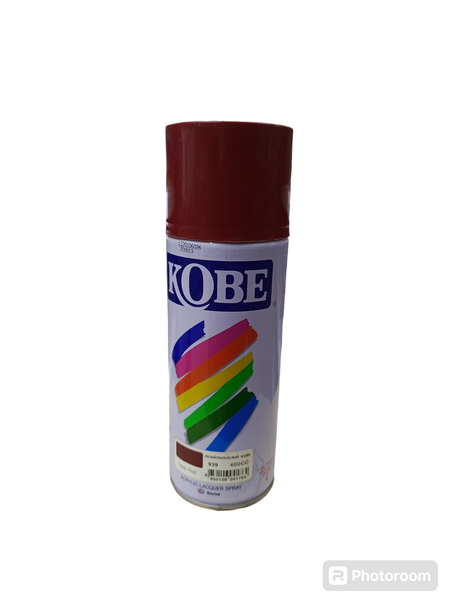 KOBE สีสเปรย์ #939 (แดงเลือดหมู) - ภาพที่ 5