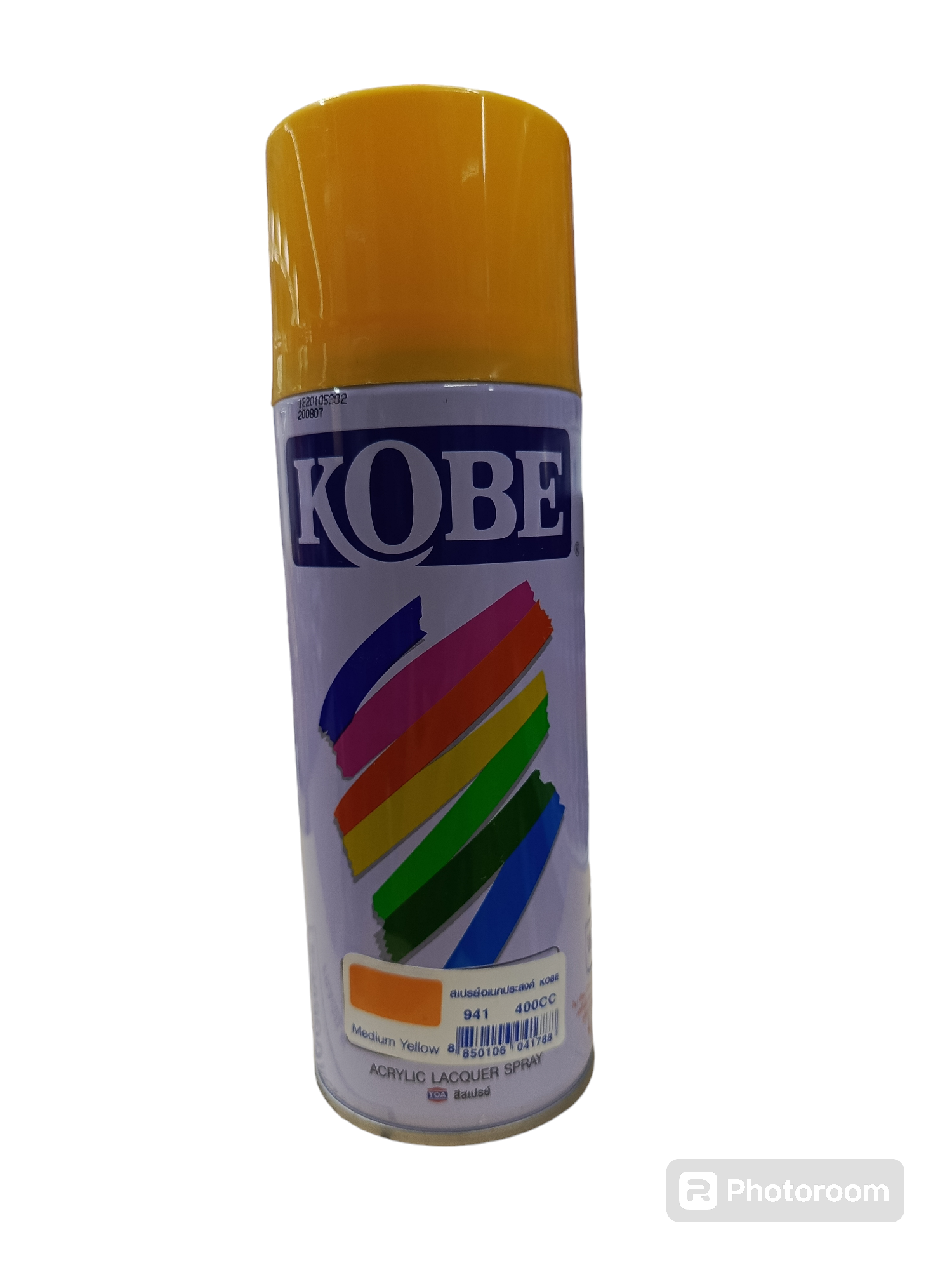 KOBE สีสเปรย์ #941 (เหลืองสุวรรณ) - ภาพที่ 3