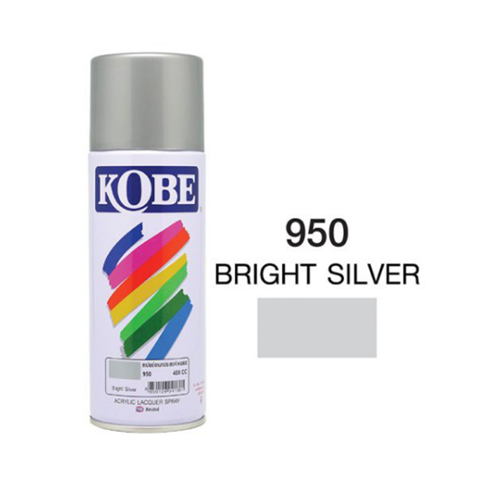 KOBE สีสเปรย์ #950 (เงิน) 400ซีซี - ภาพที่ 2
