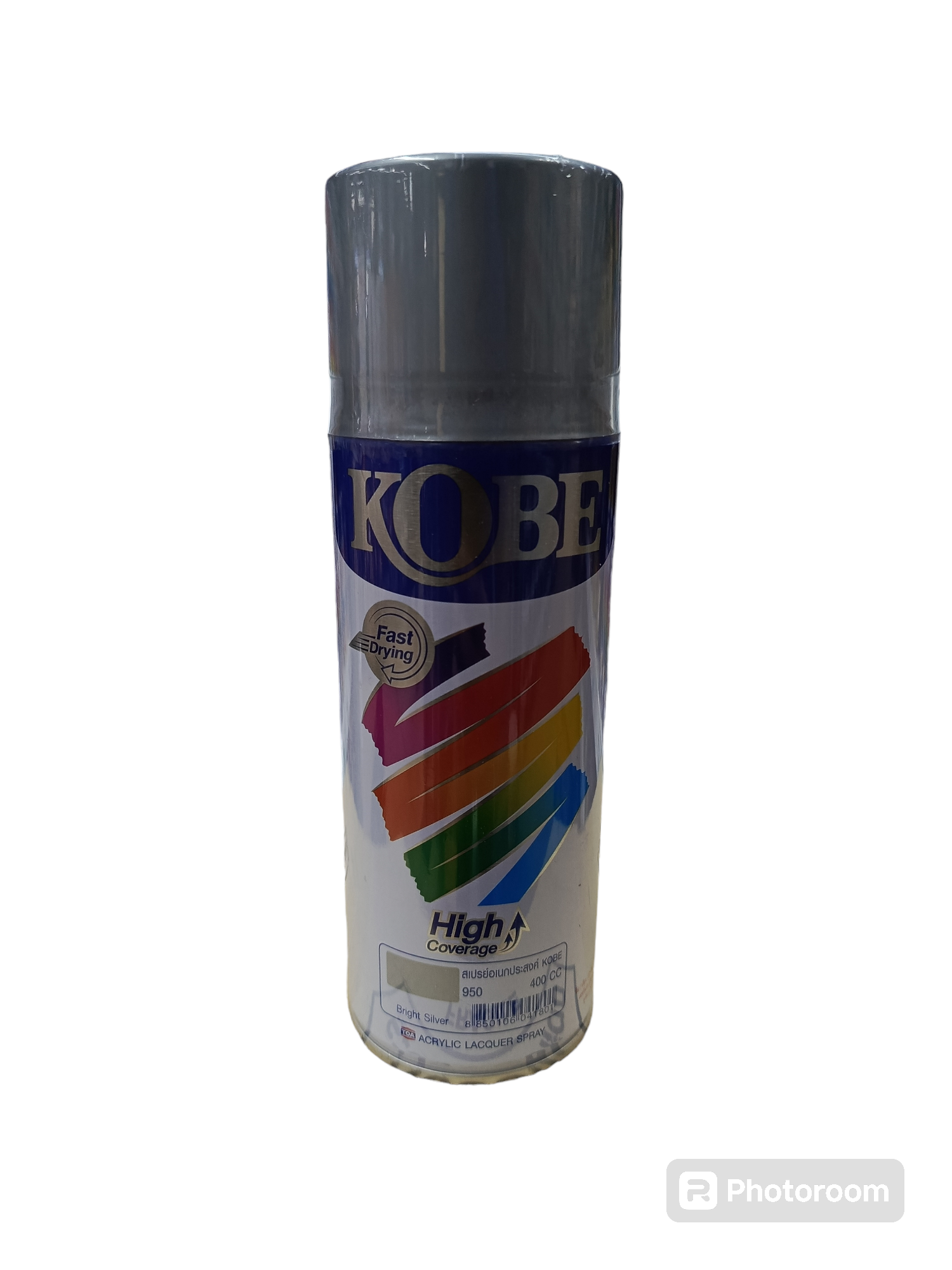 KOBE สีสเปรย์ #950 (เงิน) 400ซีซี - ภาพที่ 3