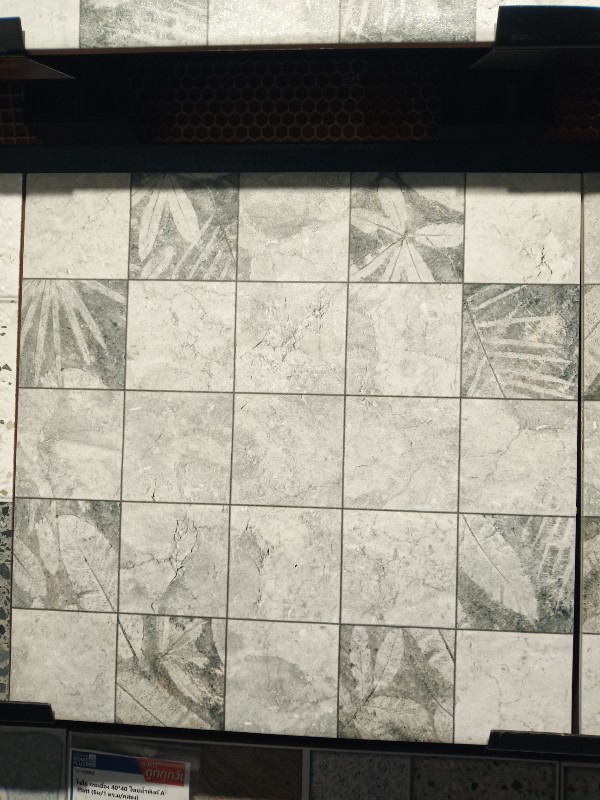 SOSUCO กระเบื้อง 40*40 ลานกฤษณา-เทา (A) Matt (6ผ/1 ตร.ม/กล่อง) - ภาพที่ 4