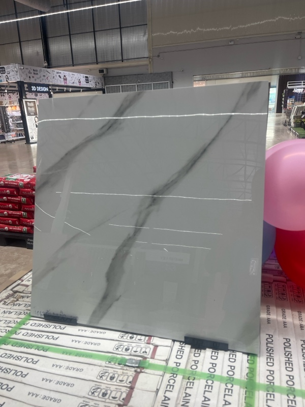 COTTO กระเบื้อง 60*60 โอเมก้า มาเบิล ขาว (POL)(EXC) GP(B) Polished กระจก (4ผ/1.44ตร.ม./กล่อง) - ภาพที่ 5