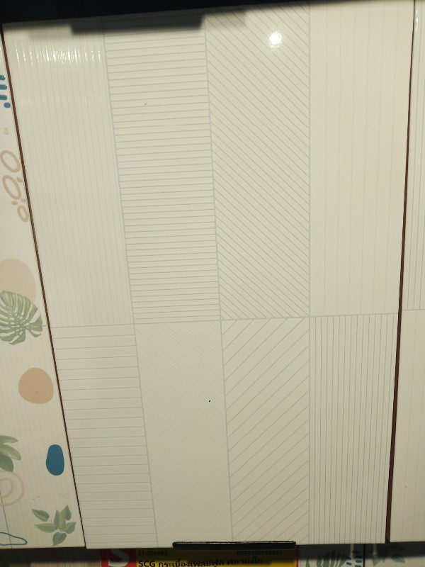 SCG กระเบื้องเพลย์ฟูล ขาวWT (HYG) PM25x40(A) - ภาพที่ 4