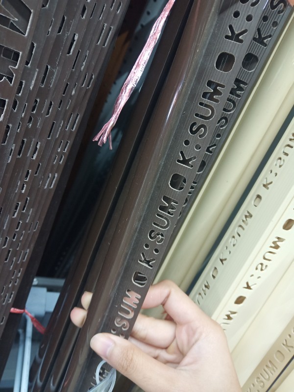 HOME คิ้วโค้ง PVC KP1-132007 1.3ซม.*2.0  สีน้ำตาล - ภาพที่ 2