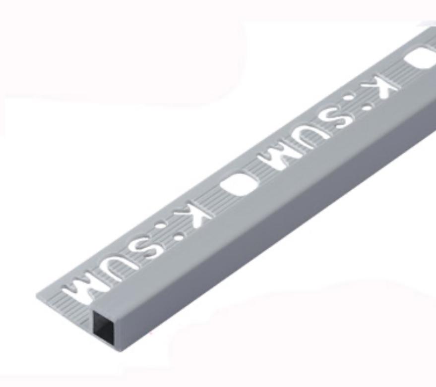 HOME คิ้วเหลี่ยม PVC KP2-132003 1.3ซม.*2.0 สีเทาอ่อน - ภาพที่ 3