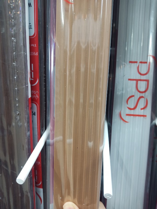 PPS จมูกบันไดกันลื่น SN-502066 2ม. น้ำตาลทอง