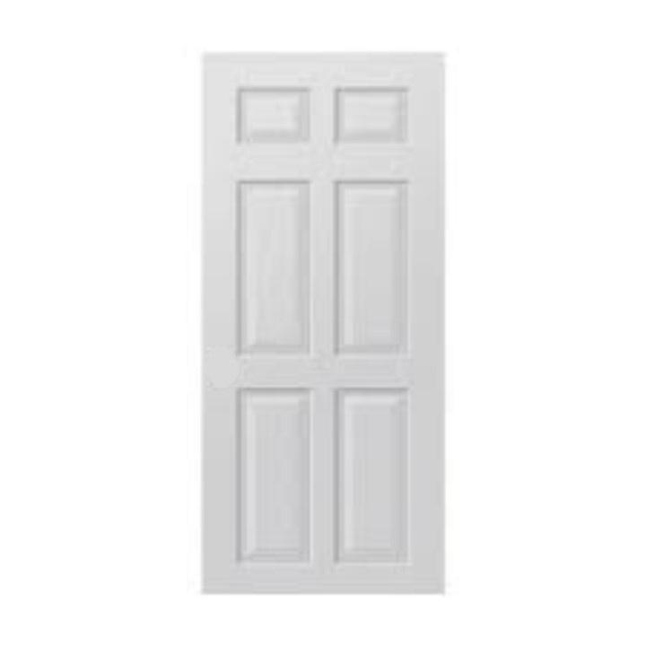 บาน PVC-06 80*200 6ฝัก ลายไม้ขาว ไม่เจาะ SPC แบรนด์ SIAM PRODUCT CENTER - ตกแต่ง ราคา 2,490 บาท