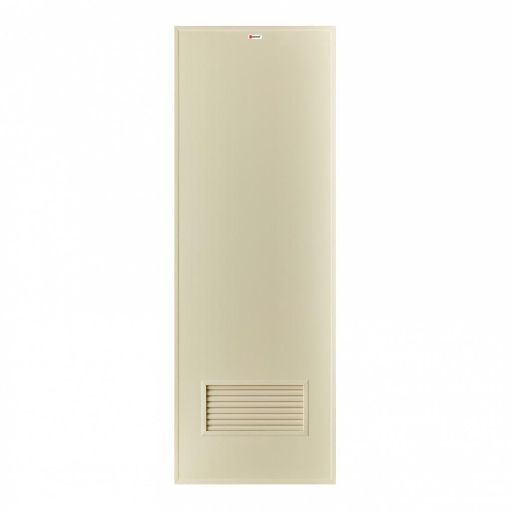 BATHIC ประตู PVC ไม่เจาะ BS2 สีครีม ขนาด 70*200*3.8 ซม.