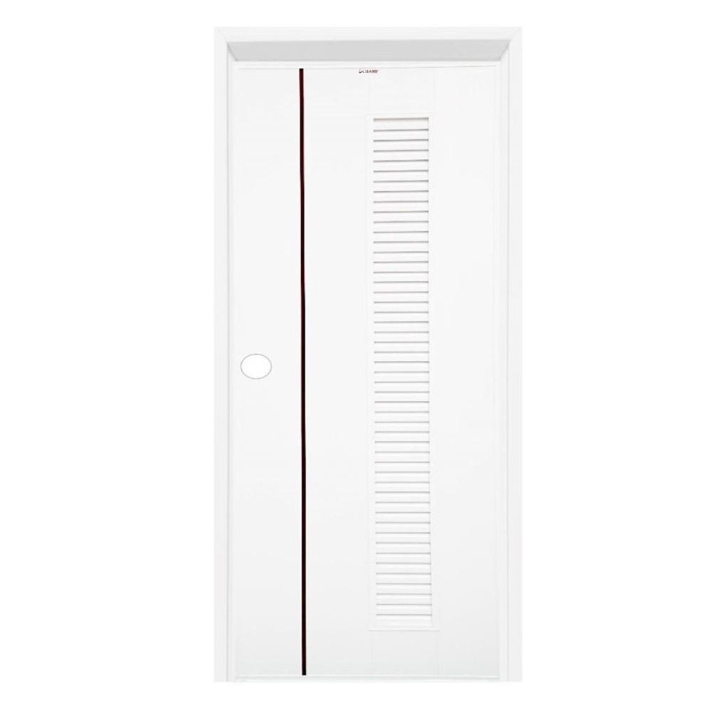 ประตู IDEA UPVC-6 80*200 สีขาว