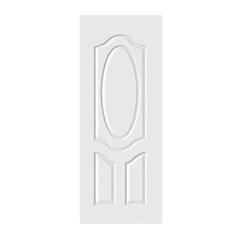 ประตูภายใน HDF 3 ฟัก ไม่เจาะ 80 x 180 ซม. 3MV1 สีขาว 