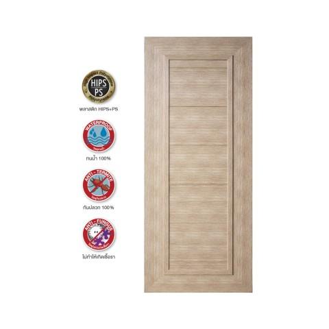 YES MOULDING ประตู รุ่น DB 70X200-19 สีเบจ 70*200ซม.