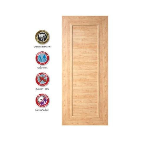 YES MOULDING ประตู รุ่น DB 80X200-17 สีบีช 80*200ซม.