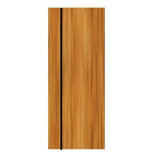LEOWOOD ประตู IDOOR S6 ลาย01 IP6128 35*80*200 Brazilian Teak
