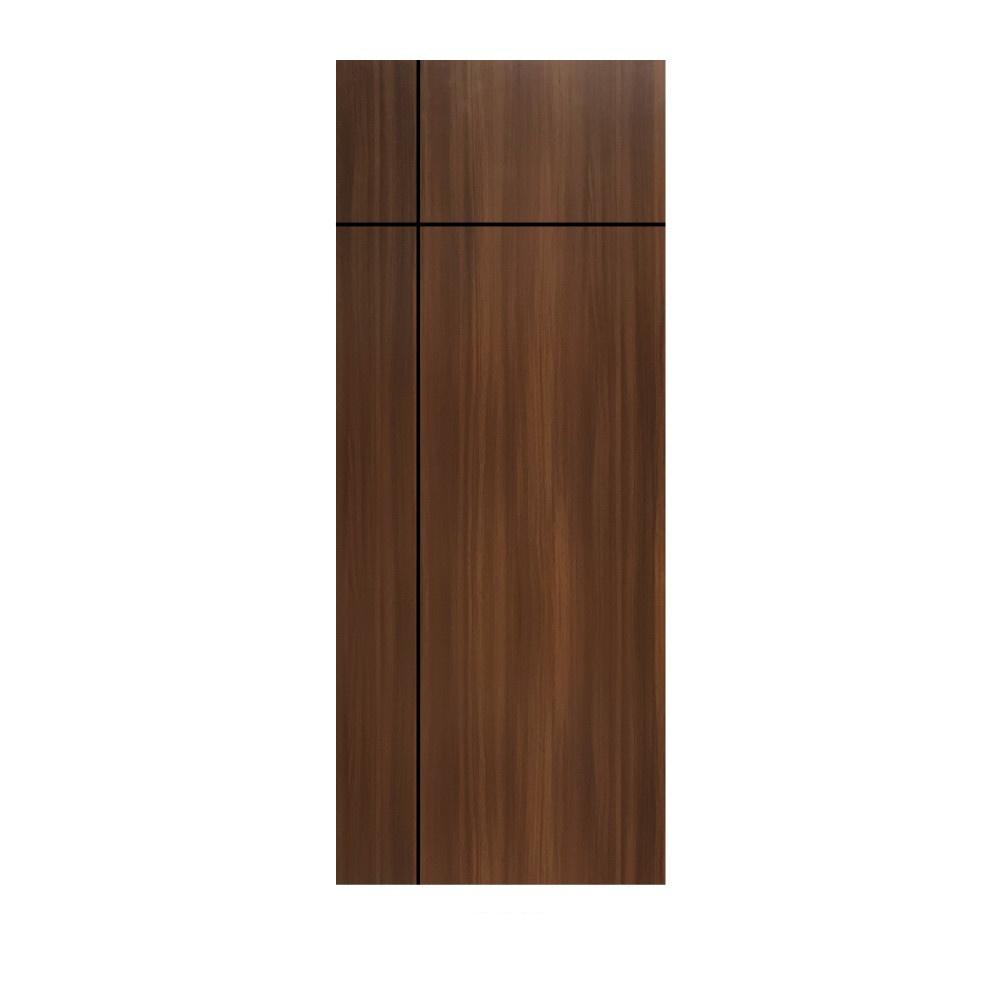 LEOWOOD ประตู IDOOR S6 ลาย03 IP6349 35*90*200 WALNUT