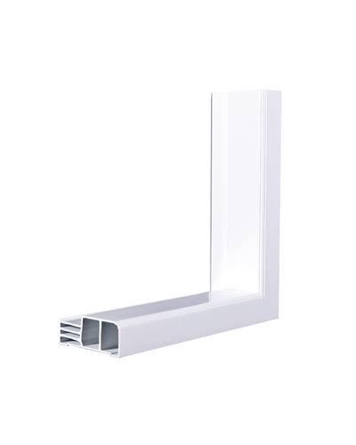 WP วงกบ UPVC UF01-1 70*180 สีขาว