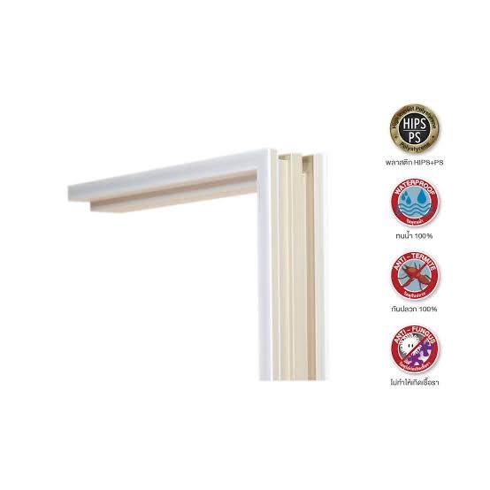 YES MOULDING วงกบ รุ่น JB9020 (แบบเปียก) สีขาว 90*200ซม.