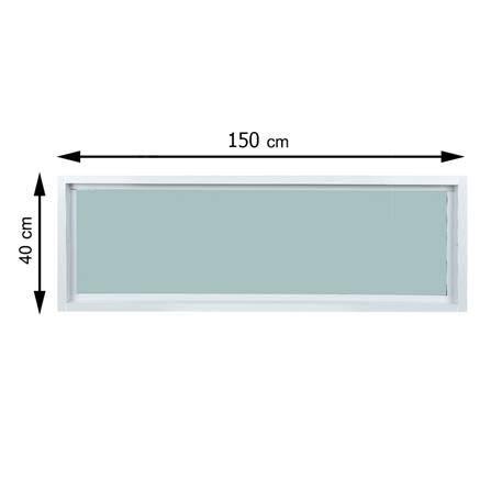 WINDOW ASIA ช่องแสง อลูมิเนียม สีขาว 150*40ซม.