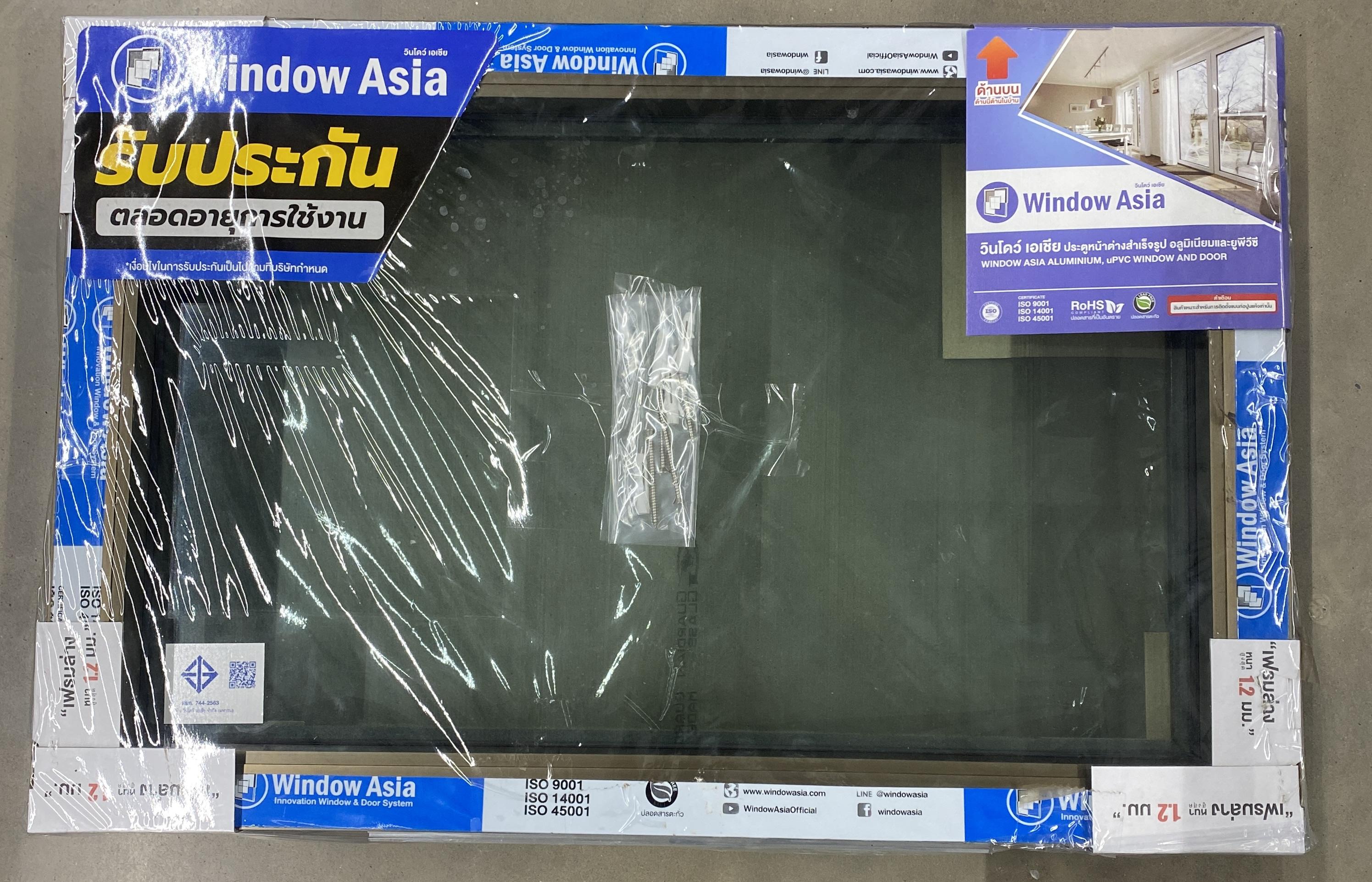 WINDOW ASIA ช่องแสง อลูมิเนียม สีชา 60*40ซม. แบรนด์ WINDOW ASIA - ตกแต่ง ราคา 890 บาท