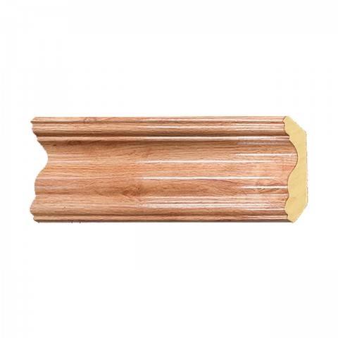YES MOULDING ไม้บัวบน BB004-W04 2.6*3ม. ไม้สักอ่อนเงา (24/กล่อง) แบรนด์ Yes Moulding - ตกแต่ง ราคา 188 บาท